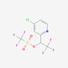 Picture of 1-(4-Chloropyridin-2-yl)-2,2,2-trifluoroethyl trifluoromethanesulfonate