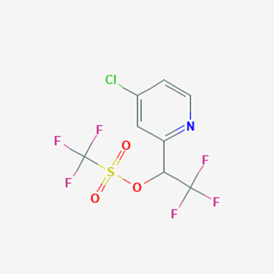 Picture of 1-(4-Chloropyridin-2-yl)-2,2,2-trifluoroethyl trifluoromethanesulfonate