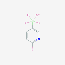 Picture of Potassium trifluoro(6-fluoropyridin-3-yl)borate