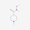 Picture of N-Methoxy-N,1-dimethylpiperidine-4-carboxamide