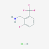 Picture of (2-Fluoro-6-(trifluoromethyl)phenyl)methanamine hydrochloride