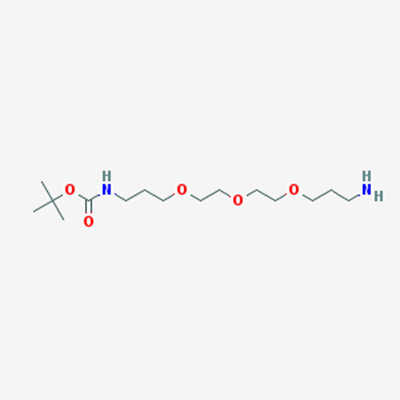 Picture of tert-Butyl (3-(2-(2-(3-aminopropoxy)ethoxy)ethoxy)propyl)carbamate