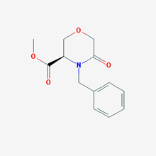 Picture of (R)-Methyl 4-benzyl-5-oxomorpholine-3-carboxylate