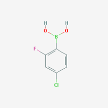 Picture of 4-Chloro-2-fluorobenzeneboronic acid