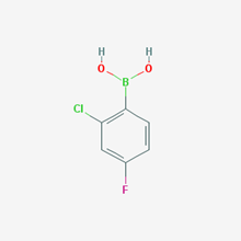 Picture of 2-Chloro-4-fluorophenylboronic acid