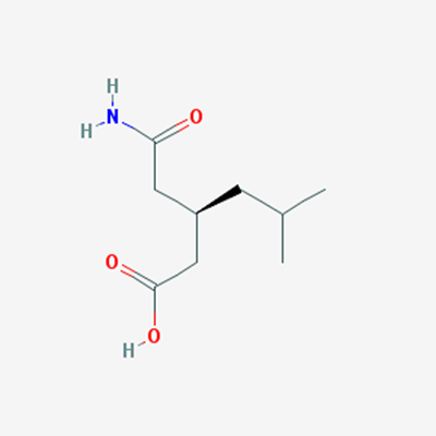 Picture of (R)-3-(2-Amino-2-oxoethyl)-5-methylhexanoic acid