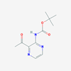 Picture of tert-Butyl (3-acetylpyrazin-2-yl)carbamate