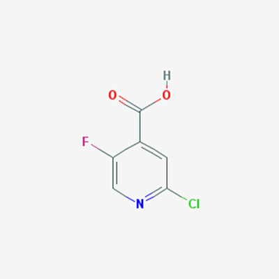 Picture of 2-Chloro-5-fluoroisonicotinic acid