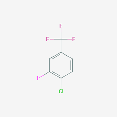 Picture of 1-Chloro-2-iodo-4-(trifluoromethyl)benzene