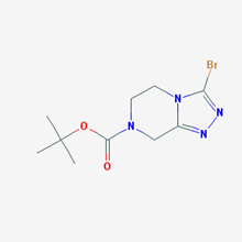 Picture of tert-Butyl 3-bromo-5,6-dihydro-[1,2,4]triazolo[4,3-a]pyrazine-7(8H)-carboxylate