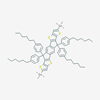 Picture of 6,6,12,12-tetrakis(4-hexylphenyl)-s-indacenodithieno[3,2-b]thiophene-bis(trimethylstannane)