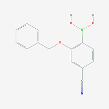 Picture of (2-(Benzyloxy)-4-cyanophenyl)boronic acid