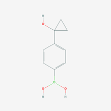 Picture of (4-(1-Hydroxycyclopropyl)phenyl)boronic acid