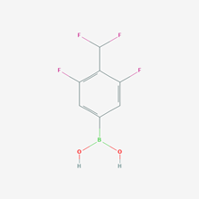 Picture of (4-(Difluoromethyl)-3,5-difluorophenyl)boronic acid