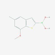 Picture of (7-Methoxy-5-methylbenzo[b]thiophen-2-yl)boronic acid