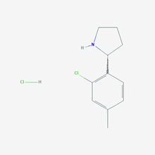 Picture of (R)-2-(2-Chloro-4-methylphenyl)pyrrolidine hydrochloride