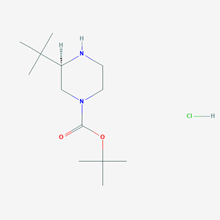 Picture of (R)-tert-Butyl 3-(tert-butyl)piperazine-1-carboxylate