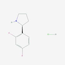 Picture of (S)-2-(2,4-Difluorophenyl)pyrrolidine hydrochloride