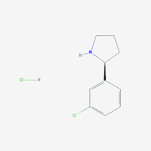 Picture of (S)-2-(3-Chlorophenyl)pyrrolidine hydrochloride