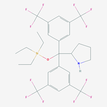 Picture of (S)-2-(Bis(3,5-bis(trifluoromethyl)phenyl)((triethylsilyl)oxy)methyl)pyrrolidine