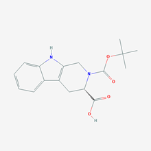 Picture of (S)-2-(tert-Butoxycarbonyl)-2,3,4,9-tetrahydro-1H-pyrido[3,4-b]indole-3-carboxylic acid