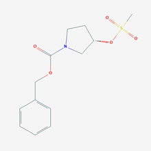 Picture of (S)-Benzyl 3-((methylsulfonyl)oxy)pyrrolidine-1-carboxylate