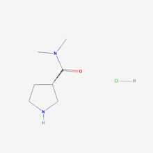 Picture of (S)-N,N-Dimethyl-3-pyrrolidinecarboxamide hydrochloride