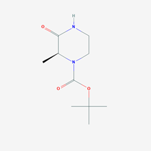 Picture of (S)-tert-Butyl 2-methyl-3-oxopiperazine-1-carboxylate