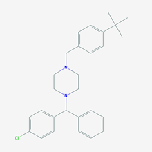 Picture of 1-(4-(tert-Butyl)benzyl)-4-((4-chlorophenyl)(phenyl)methyl)piperazine