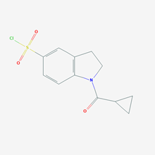 Picture of 1-(Cyclopropanecarbonyl)indoline-5-sulfonyl chloride