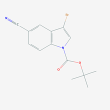 Picture of 1-Boc-3-Bromo-5-cyanoindole