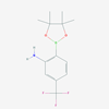 Picture of 2-(4,4,5,5-Tetramethyl-1,3,2-dioxaborolan-2-yl)-5-(trifluoromethyl)aniline