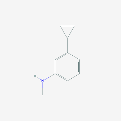 Picture of 3-Cyclopropyl-N-methylaniline