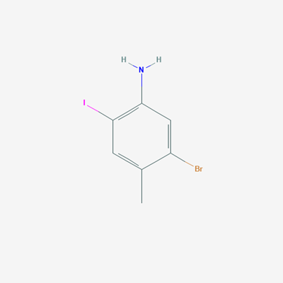 Picture of 5-Bromo-2-iodo-4-methylaniline