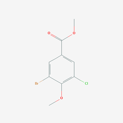 Picture of methyl 3-bromo-5-chloro-4-methoxybenzoate