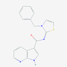 Picture of N-(3-Benzylthiazol-2(3H)-ylidene)-1H-pyrrolo[2,3-b]pyridine-3-carboxamide