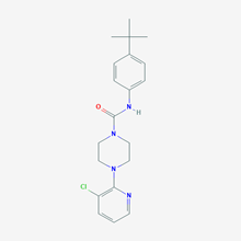 Picture of N-(4-(tert-Butyl)phenyl)-4-(3-chloropyridin-2-yl)piperazine-1-carboxamide