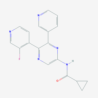 Picture of N-(5-(3-Fluoropyridin-4-yl)-6-(pyridin-3-yl)pyrazin-2-yl)cyclopropanecarboxamide