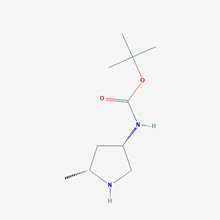 Picture of tert-Butyl ((3S,5R)-5-methylpyrrolidin-3-yl)carbamate