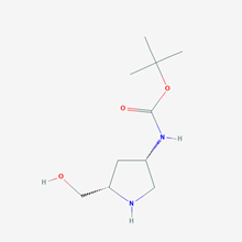 Picture of tert-Butyl ((3S,5S)-5-(hydroxymethyl)pyrrolidin-3-yl)carbamate