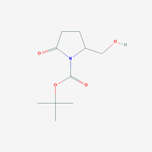 Picture of tert-Butyl 2-(hydroxymethyl)-5-oxopyrrolidine-1-carboxylate