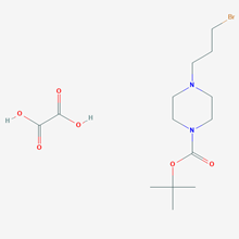 Picture of tert-Butyl 4-(3-bromopropyl)piperazine-1-carboxylate oxalate