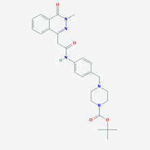 Picture of tert-Butyl 4-(4-(2-(3-methyl-4-oxo-3,4-dihydrophthalazin-1-yl)acetamido)benzyl)piperazine-1-carboxylate