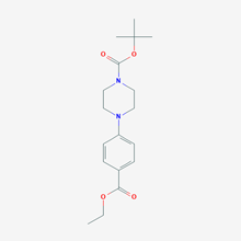 Picture of tert-Butyl 4-(4-(ethoxycarbonyl)phenyl)piperazine-1-carboxylate